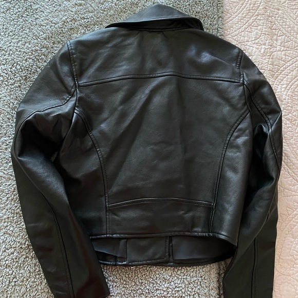 Abercrombie Vegan Leather Jacket - Picture 3 of 3